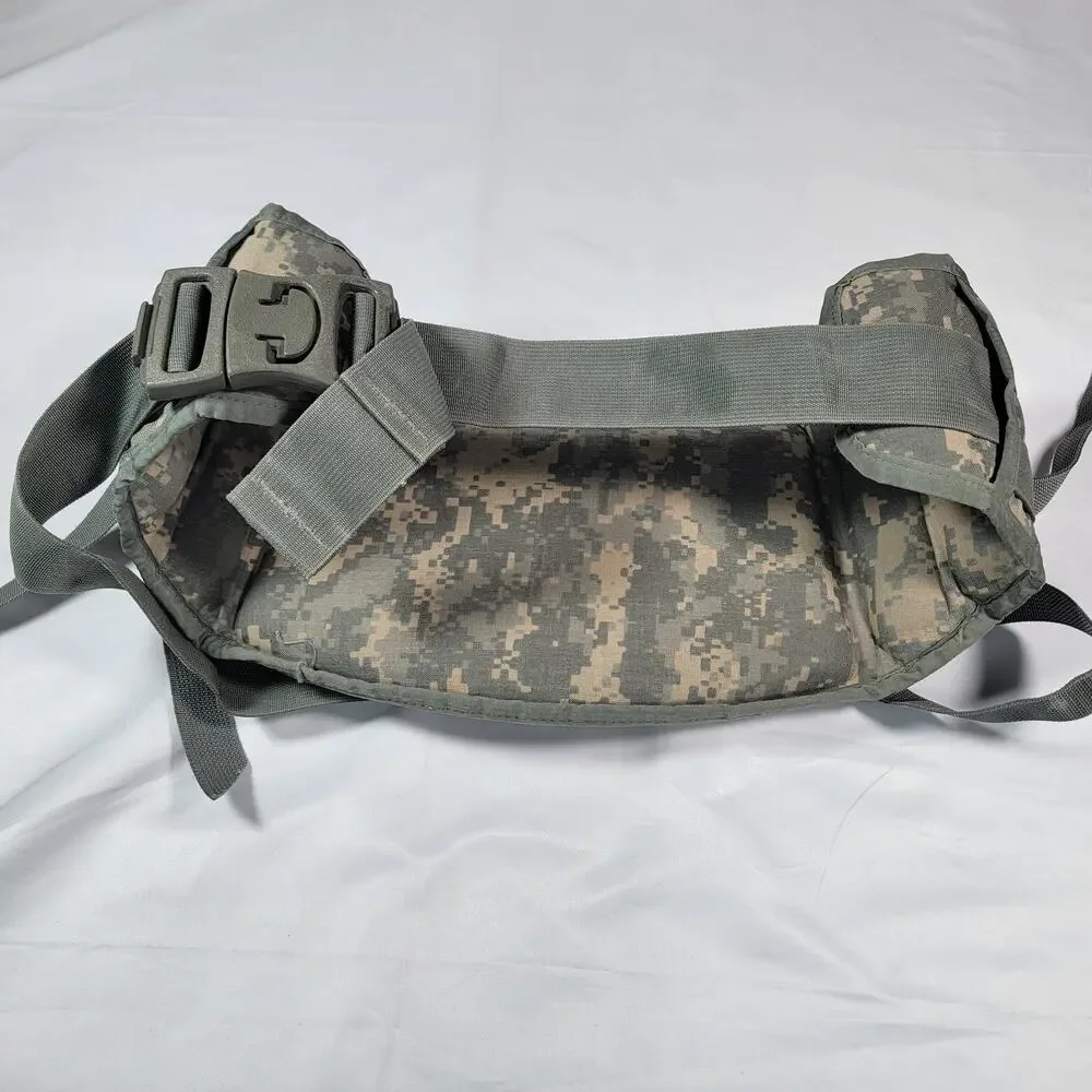 US Military ACU MOLLE II Waist Belt Padded Load Carrying Equipment Adjustable